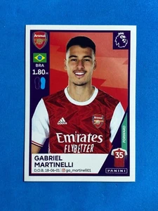 Panini Sticker Premier League 2021 n. 46 Gabriel Martinelli (Arsenal) - Imagen 1 de 1