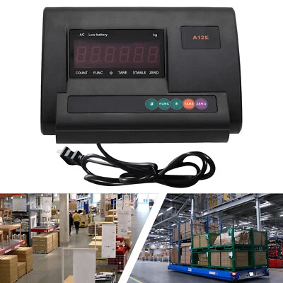 GDRASUYA10 5000lbs Livestock Scale Kit Weight Display Set For Animal Pallet Scale Platform