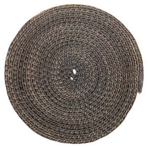 Stove Door Gasket Wood Fireplace Insert Furnace Sealing Flat Rope Burner - Picture 1 of 12