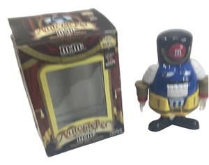 M&M's Nutcracker Sweet Chocolate Candy Dispenser Blue Limited Edition M & M - Picture 1 of 8
