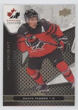 2018 Upper Deck Team Canada Juniors Fall Expo Midnight /50 Dante Fabbro #8