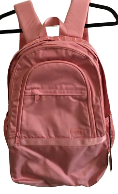 Victoria’s Secret PINK Collegiate Backpack SMOKEY ROSE Pink School Book Bag NWT - Image 1 of 4