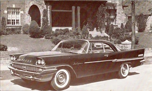 Postkarte 1958 Chrysler New Yorker 2-türig Hardtop Händler Angebot unversenkt - Bild 1 von 2