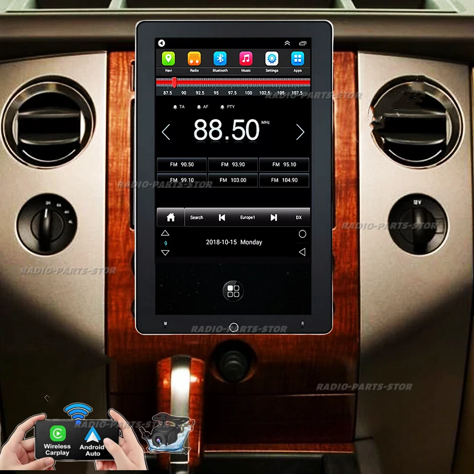 For Ford Expedition 2007-2014 Android 13  Carplay Car Radio Stereo GPS Navi - Image 1 of 4