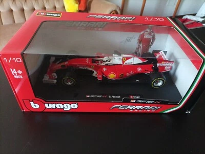 F1 Ferrari SF16-H S. Vettel  1/18 Burago  - Immagine 1 di 3