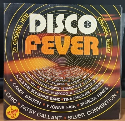 Various – Disco Fever - 1978 double LP records and gatefold cover excellent - Image 1 of 4
