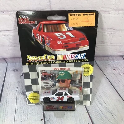 Coche diecast 1991 Racing Champions Nascar 1:64 Todd Bodine #34 parada rápida de colección Foto 1 de 4