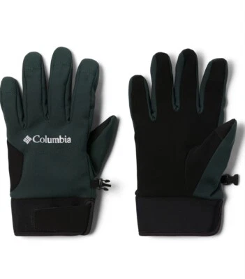 Luva Columbia Unissex Gnarl Ridge Isolada Soft Shell, Abeto, Média Nova - Imagem 1 de 4