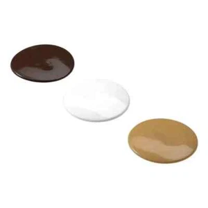 Abdeckkappe Abdeckkappe Rastex 25 weiß, braun, beige Kunststoff 30 mm 24 stück - Bild 1 von 2