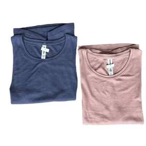Lot of 2 Athleta Tank Tops Woments S Well Rested Mauve & Slate Athleisure Lounge - Picture 1 of 9