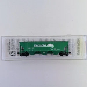 Micro-Trains 09600040 N Scale PS-2 3-Bay Covered Hopper w/High Sides - Farmrail - Picture 1 of 2