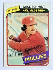 Mike Schmidt #270 (All-Star)Topps 1980 Baseball Card (Philadelphia Phillies) VG