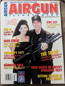 Air Gun Illustrated March 2003 Ted Nugent Airgun Crossman Rifle (F97) - Picture 1 of 4