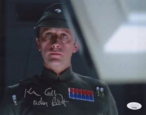 KEN COLLEY Signed 8x10 STAR WARS EMPIRE STRIKES BACK Admiral Piett Auto JSA COA - Picture 1 of 2