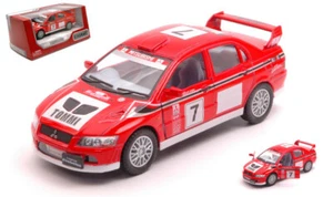 Modellino auto MITSUBISHI LANCER EVO VII WRC rallly modellismo statico 1:32 - Foto 1 di 1