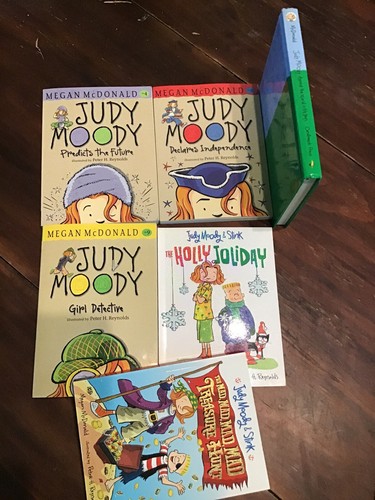 Lot Of 5 Megan McDonald Judy Moody series 4,6,9, Judy Moody & Stink | eBay