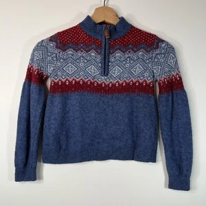 Vineyard Vines 1/4 Pullover Sweater Wool Blend Boy’s Size 6 - Picture 1 of 5