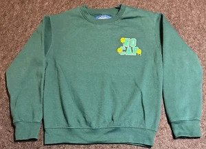 Eighty Eight Brand Graphic Sweatshirt in Forest Green -Youth size Med C10 - Picture 1 of 5