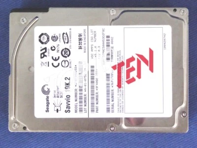 Seagate ST973402SS 73GB 2,5" SFF 10K SAS Festplatte - Bild 1 von 3