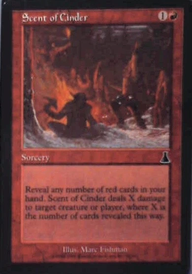 Scent of Cinder - Urza's Destiny: #96, Magic: The Gathering Lp R45 - Image 1 of 1