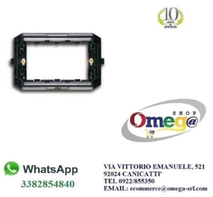 SUPPORTO TELAIO 3 POSTI ELOS 2 PEZZI ABB 2CSE1603EL - Foto 1 di 1
