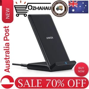 Anker Fast Wireless Charger 10W Wireless Charging Stand Qi-Certified Compatible - Picture 1 of 2