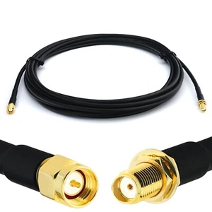Conector SMA a conector SMA cable de antena coaxial 50ohm RG58 para 4G 5G LTE - Imagen 1 de 7