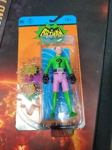 DC Batman Serie de TV Clásica 66 Acertijo en Guantes de Boxeo 🥊🥊 En Mano McFarlane - Imagen 1 de 1