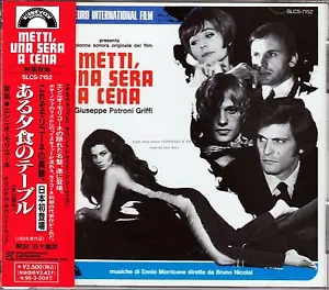 Ennio Morricone "METTI, UNA SERA A CENA" score Japan SLC CD out of print - Foto 1 di 2