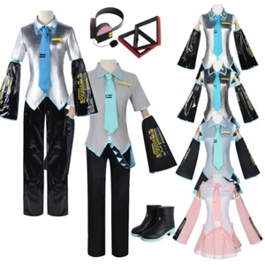 Karneval Anime Cosplay Vocaloid Miku Hatsune Kostüm Party Kleid Anzug Outfits ~ - Bild 1 von 15
