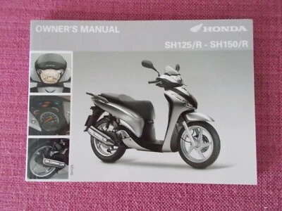 (2012 PRINT) HONDA SH125 & HONDA SH150 OWNERS MANUAL - HANDBOOK - RIDERS GUIDE.  - Image 1 of 2