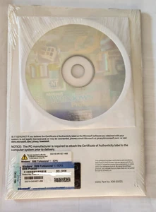 Microsoft Windows 2000 Professional Pro 1-2CPU - NEW! - Picture 1 of 2