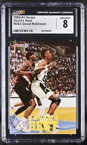 2023 Topps Athletes Unlimited David Robinson #DB3 David's Best Basketball CGC 8 - Picture 1 of 2