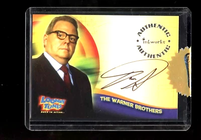 RARO Dan Stanton Firmado Inkworks Looney Tunes AUTO y tarjetas de bonificación añadidas Foto 1 de 2