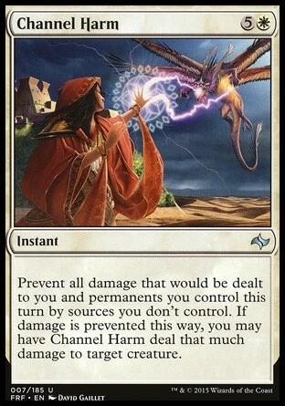 Magic the Gathering MTG Channel Harm (7) Fate Reforged   LP - Image 1 of 1
