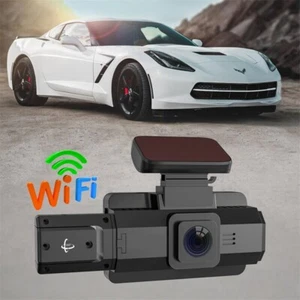 Wifi Dashboard Cam DVR Full HD Mini Camera Dual Lens Video - Picture 1 of 9