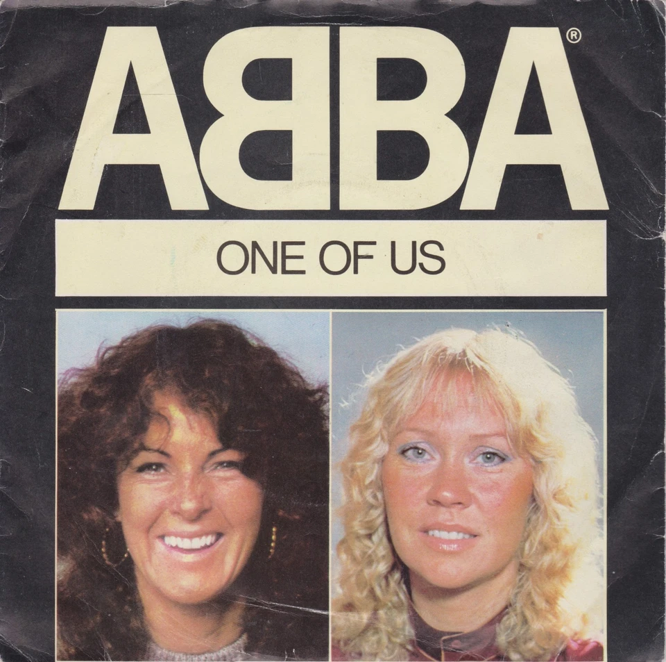 ABBA - One Of Us (Epic 1981) 7" vinyl single VG/VG - Image 1 of 4