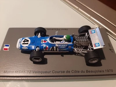 MATRA MS11-12 #41 H.Pescarolo-Vainqueur Course Côte Beaujolais 1970-Spark SF240 - Immagine 1 di 4