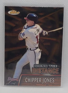 Topps Finest Chipper Jones Going The Distance 2000 #GTD4 Braves - Imagen 1 de 2
