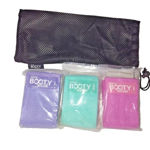 Rolive Booty Builder Widerstandsbänder 3er Set - Heavy Medium Light mit Tragetasche - Bild 1 von 5