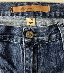 Jeans Agave 40x30 Blu Waterman Relaxed Gamba Dritta USA - Foto 1 di 9