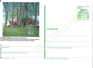 P 134  Bildpostkarte  Druckmuster   Bad Driburg  DD j12/192  ** - Picture 1 of 1