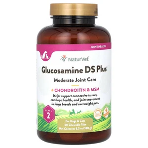 Glucosamine DS Plus, Moderate Joint Care + Chondroitin & MSM, For Dogs & Cats, - Picture 1 of 2