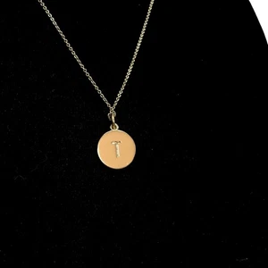 Kate Spade One In A Million T Monogram Necklace Signed NWOT Gift Present - Bild 1 von 4