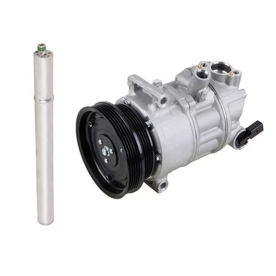 Compresor de aire acondicionado con secador de aire acondicionado para Volkswagen Passat 2012 2013 2014 Foto 1 de 4