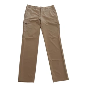 Pantalones cargo Eddie Bauer Guide Pro para mujer 8 beige Ripstop senderismo aire libre utilitario - Imagen 1 de 8