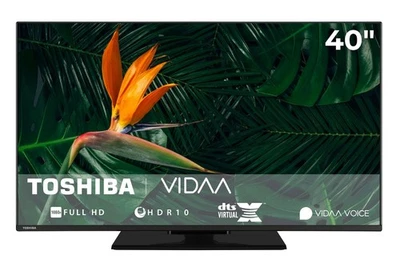 Toshiba Fernseher 40 Zoll Smart TV VIDAA Full HD HDR TV Triple-Tuner 40LV3F63DA
