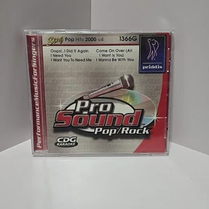 Sing Pop Hits 2000 Pro Sound Karaoke CD Vol 4 2001 - Picture 1 of 4
