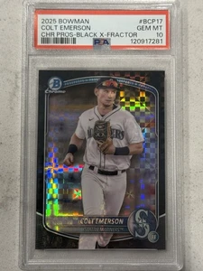 2024 Bowman Colt Emerson Black X-Factor POP 1 - Picture 1 of 4