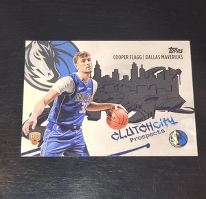 2025-26 Topps Basketball Cooper Flagg CLUTCH CITY PROSPECTS ROOKIE! - Bild 1 von 2
